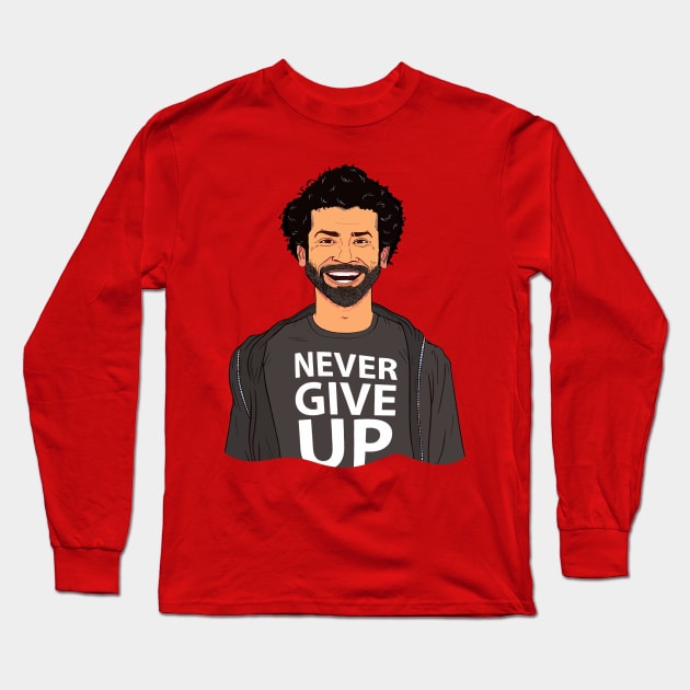 Mo never give up Long Sleeve T-Shirt by brandonluo